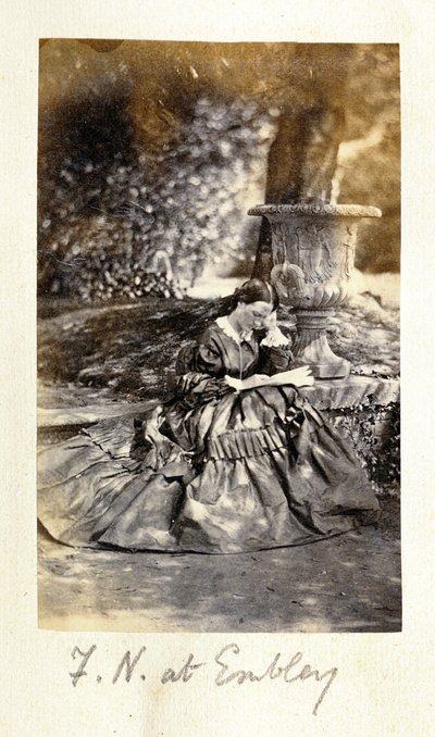 Florence Nightingale a Embley Park, 1858 da English Photographer